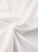Baskılı Oversize Bisiklet Yaka T-shirt - Beyaz resmi